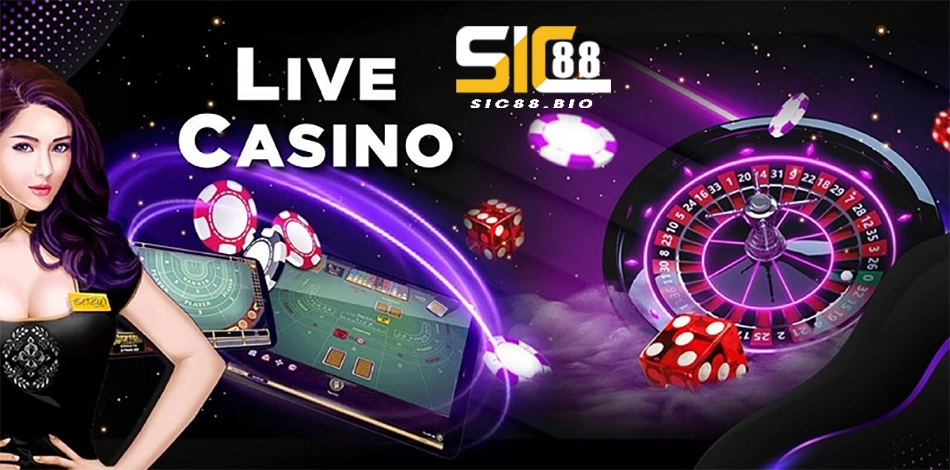 đa dạng các loại cược trong game casino SIC88